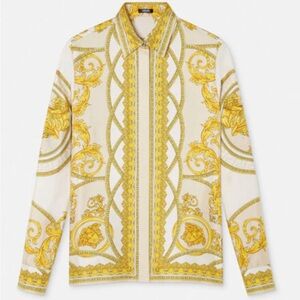Versace silk shirt